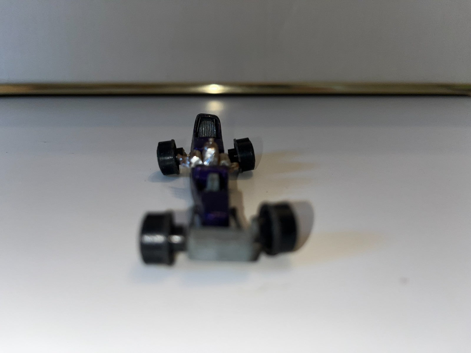 Johnny Lightning Topper Custom Dragster Purple Vintage