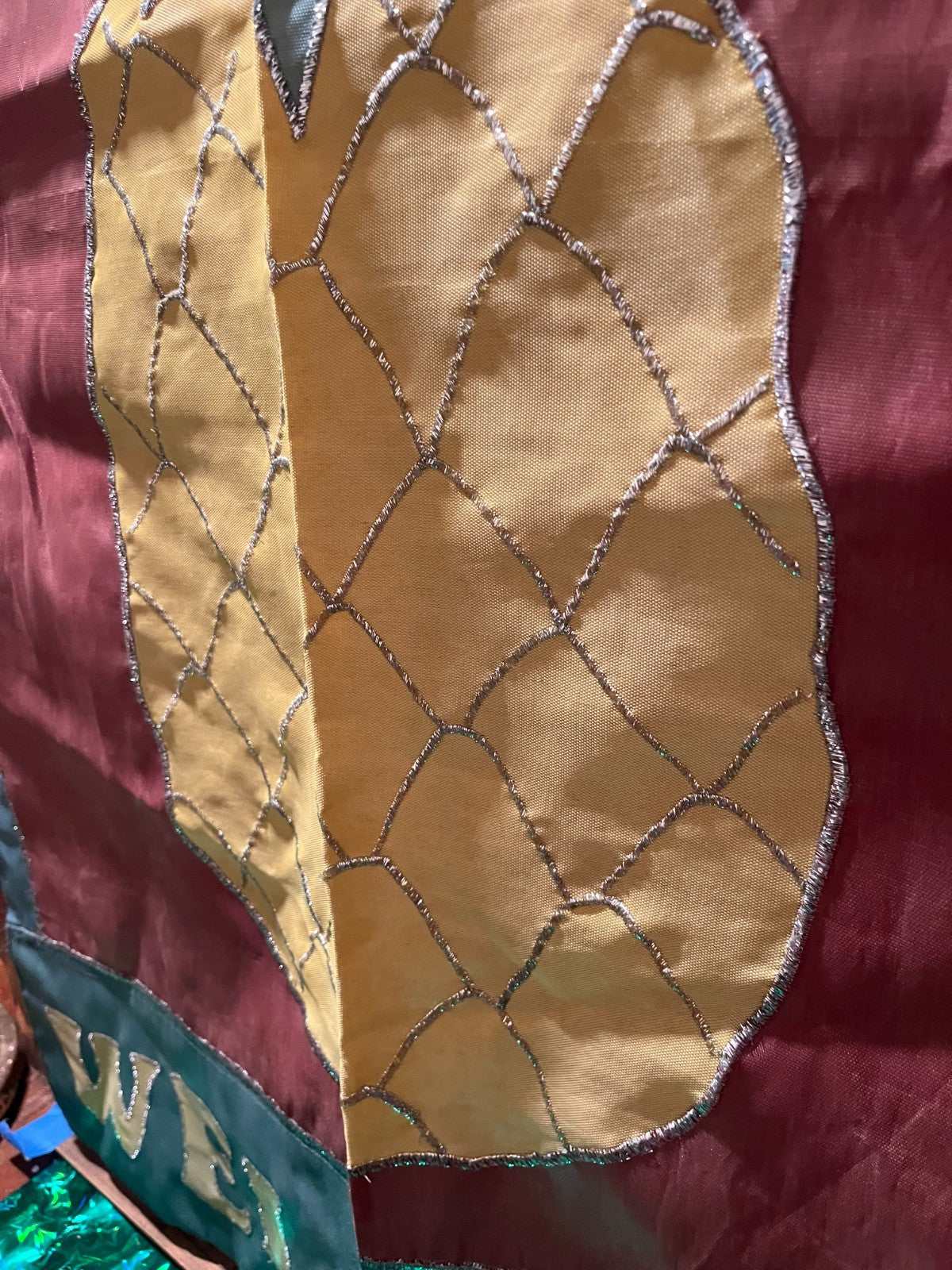 Double Sided Welcome Pineapple Flag 42.5 X 28