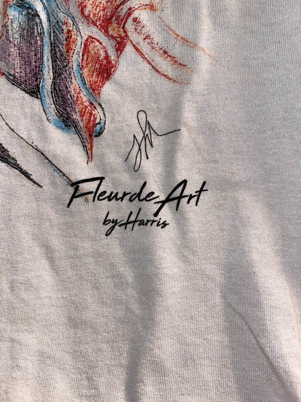Fleurde Art by Harris Vintage Gildan Medium Heavy Cotton T Shirt
