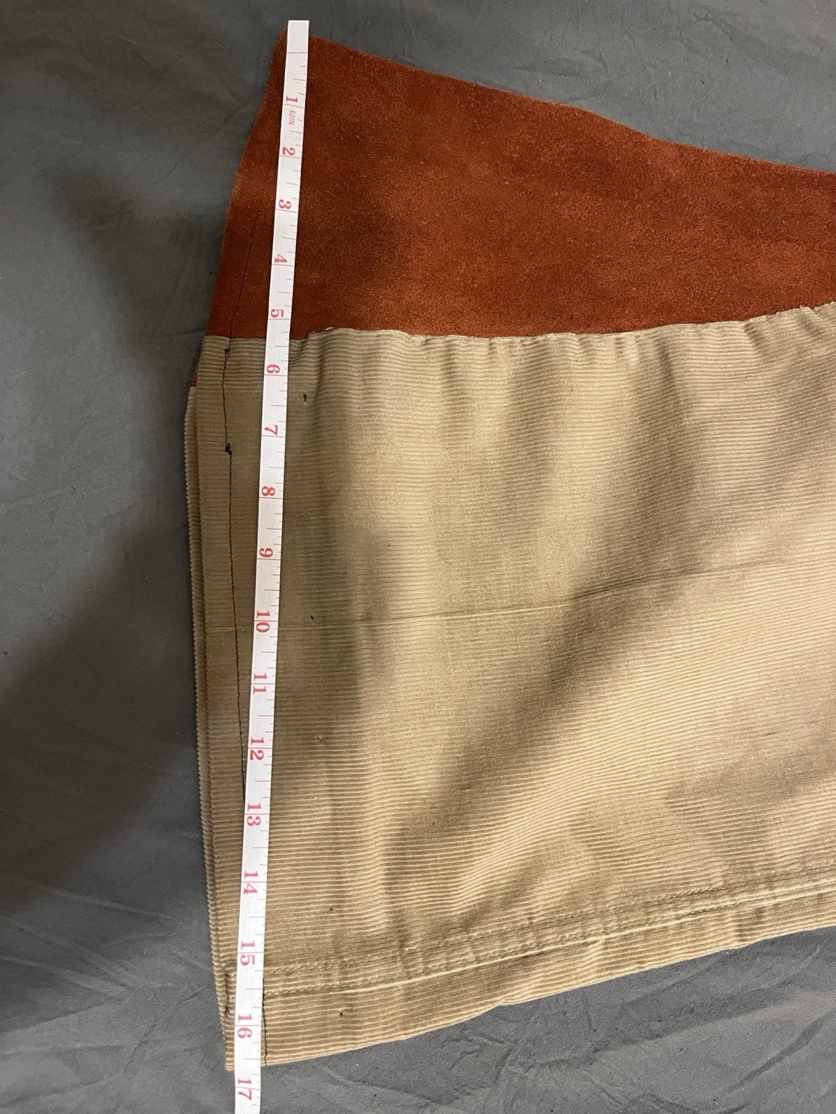 Levi’s Corduroy Pants 42x40 Custom Suede Bell Bottom Flare Vintage 70s Style