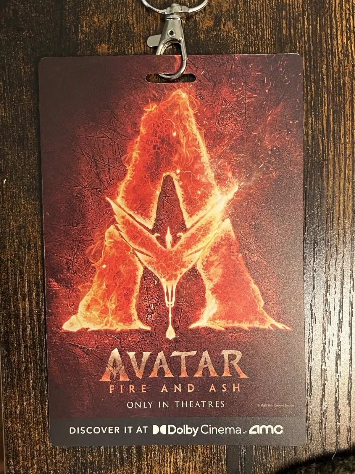 AVATAR: Fire & Ash Dolby Digital Lanyard Badge Dolby Digital AMC In Hand