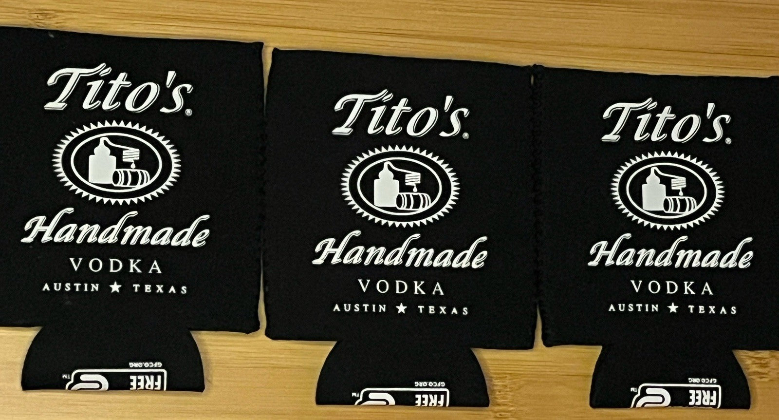 KOOZIES 3 Pack " I'D RATHER BE DRINKING TITOS"- Austin Texas Born And Raised