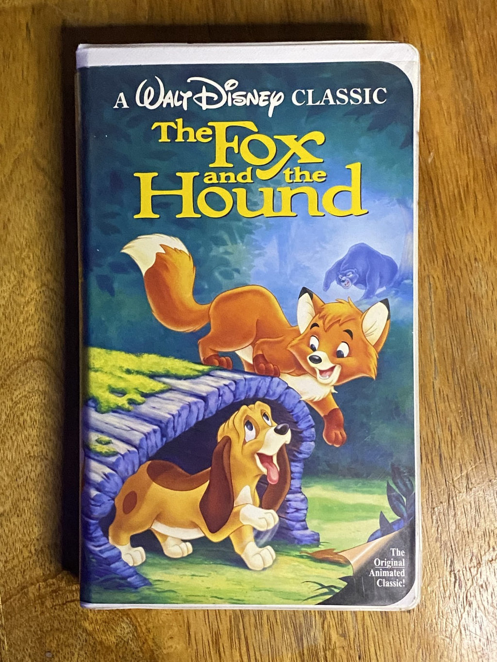 Walt Disney's The Fox and the Hound VHS Black Diamond Edition W Original Inserts