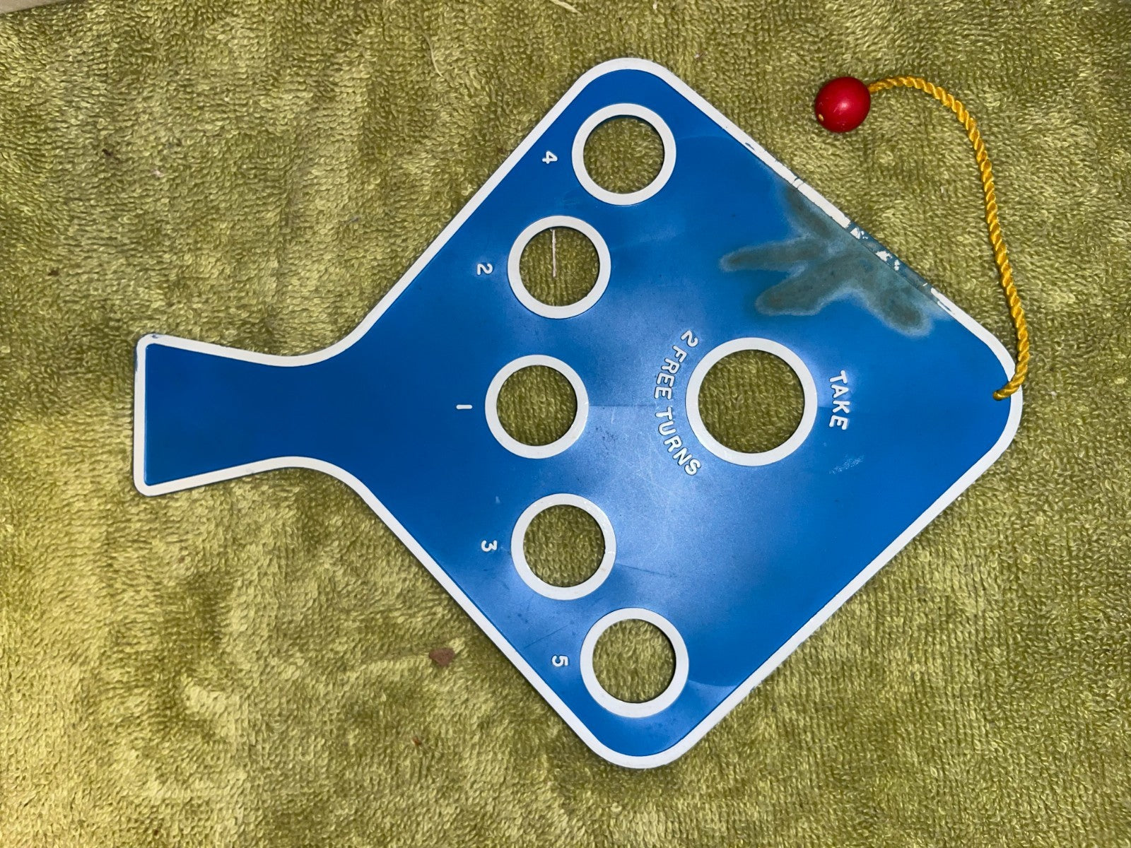 Vintage 1964 Route 66 Paddle Rally Board Game Cross Country Race Whitman