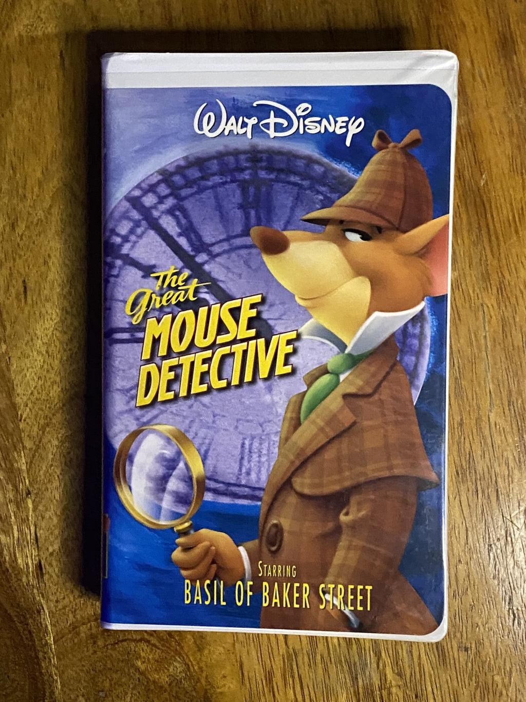 Walt Disneys The Adventures of the Great Mouse Detective VHS w/ Original Inserts
