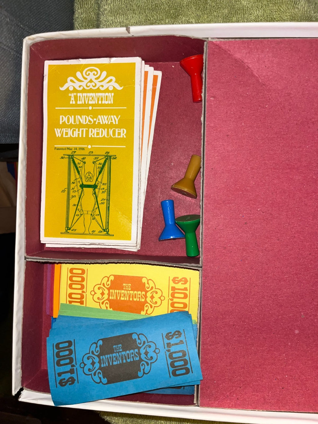The Inventors Board Game Parker Brothers 1974 Vintage Nostalgia Original Fun