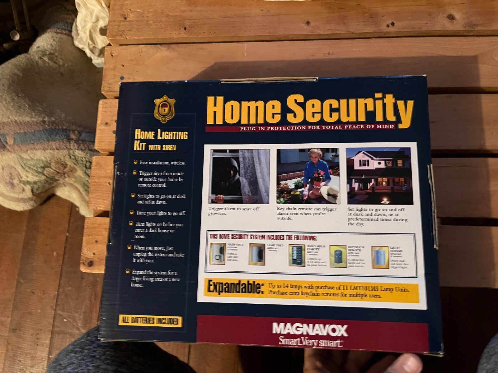 KEY CHAIN REMOTE MAGNAVOX HOME SECURITY LIGHTING KIT-GS21