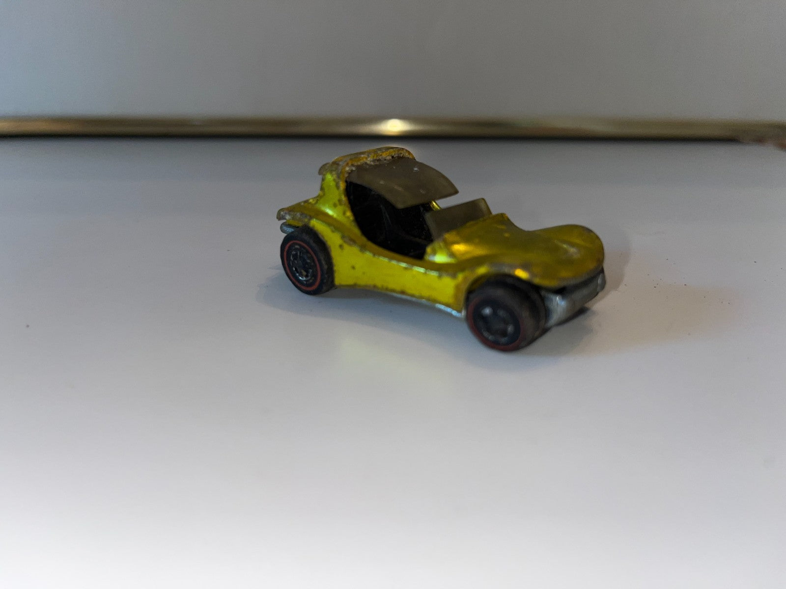 Hot Wheels Redline Sand Crab 1969 Gold Made In United States