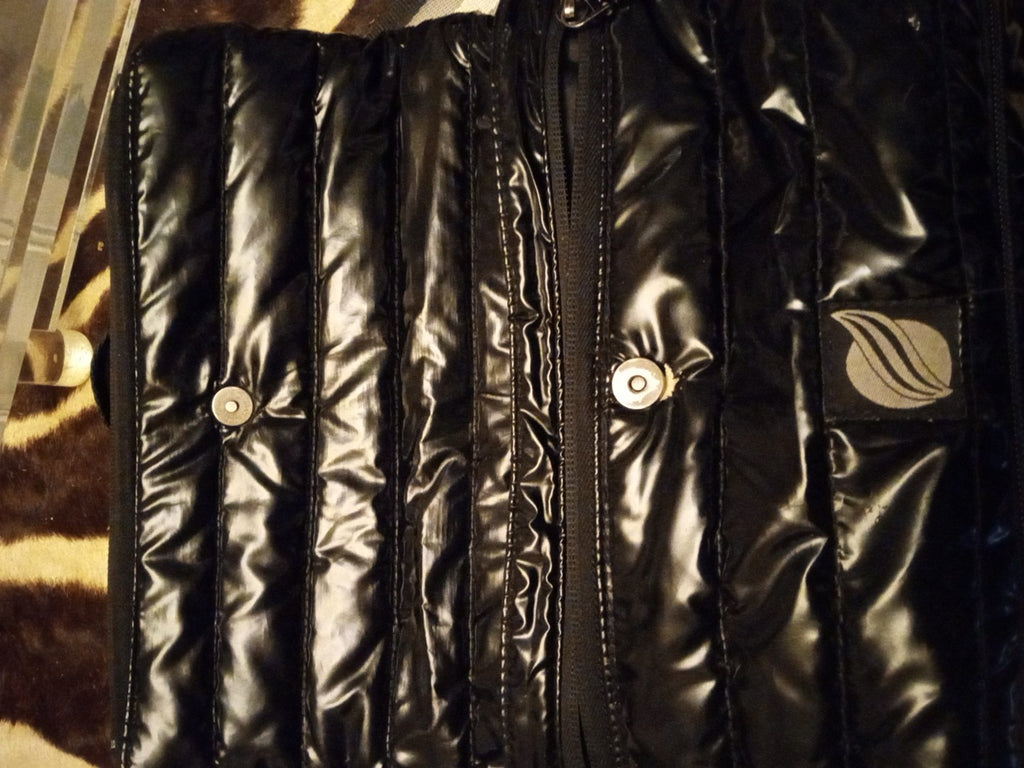 THINK ROYLN Black Bum Bag With Striped Strap