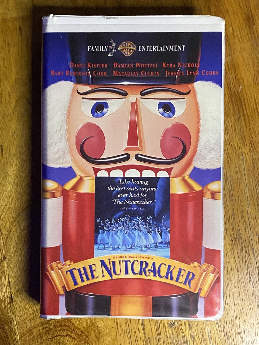 Warner Bros- The Nutcracker - George Balanchine (VHS, 1995, Clamshell)