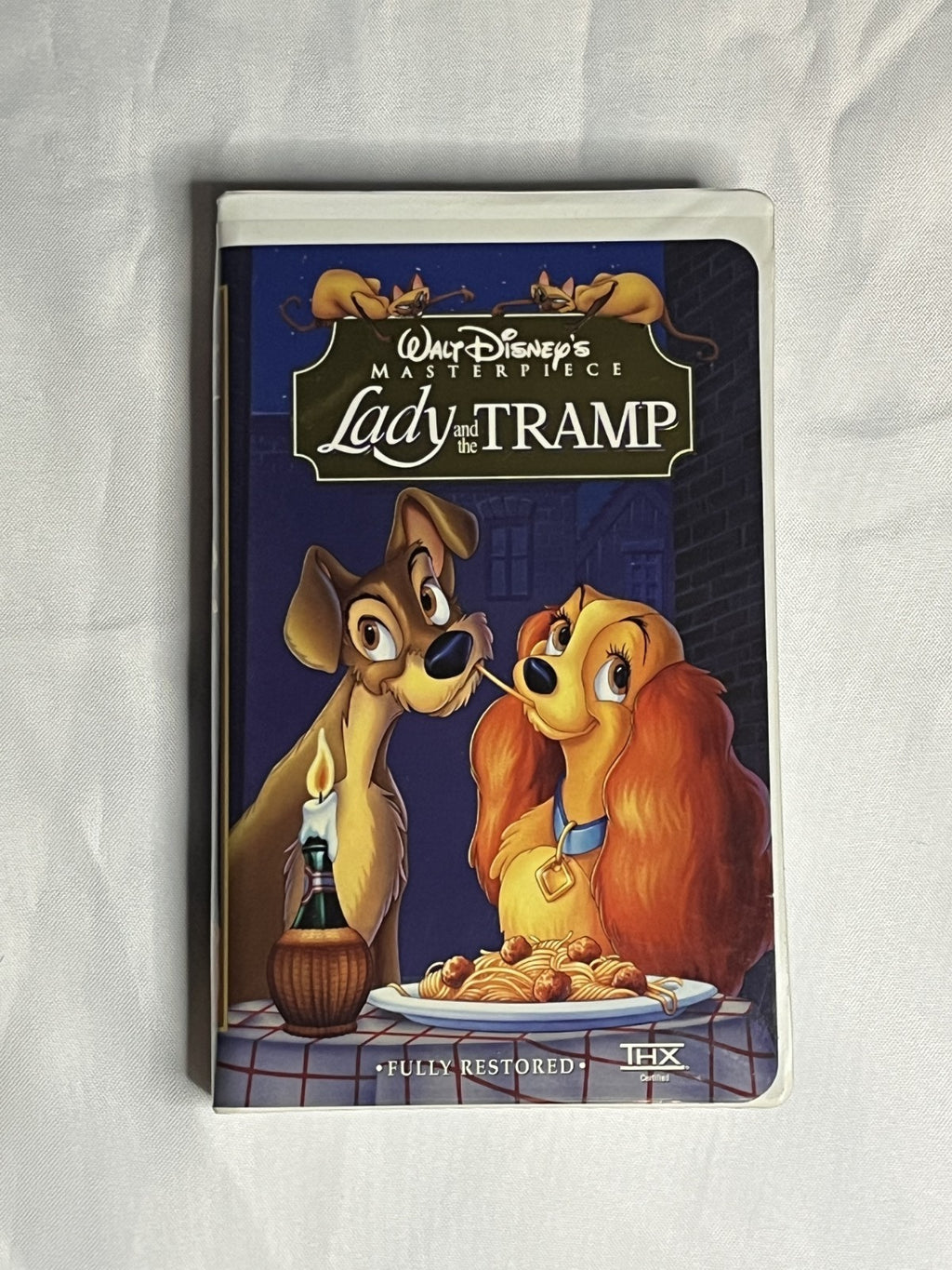 Lady And The Tramp VHS Tape Original Inserts Walt Disney Masterpiece