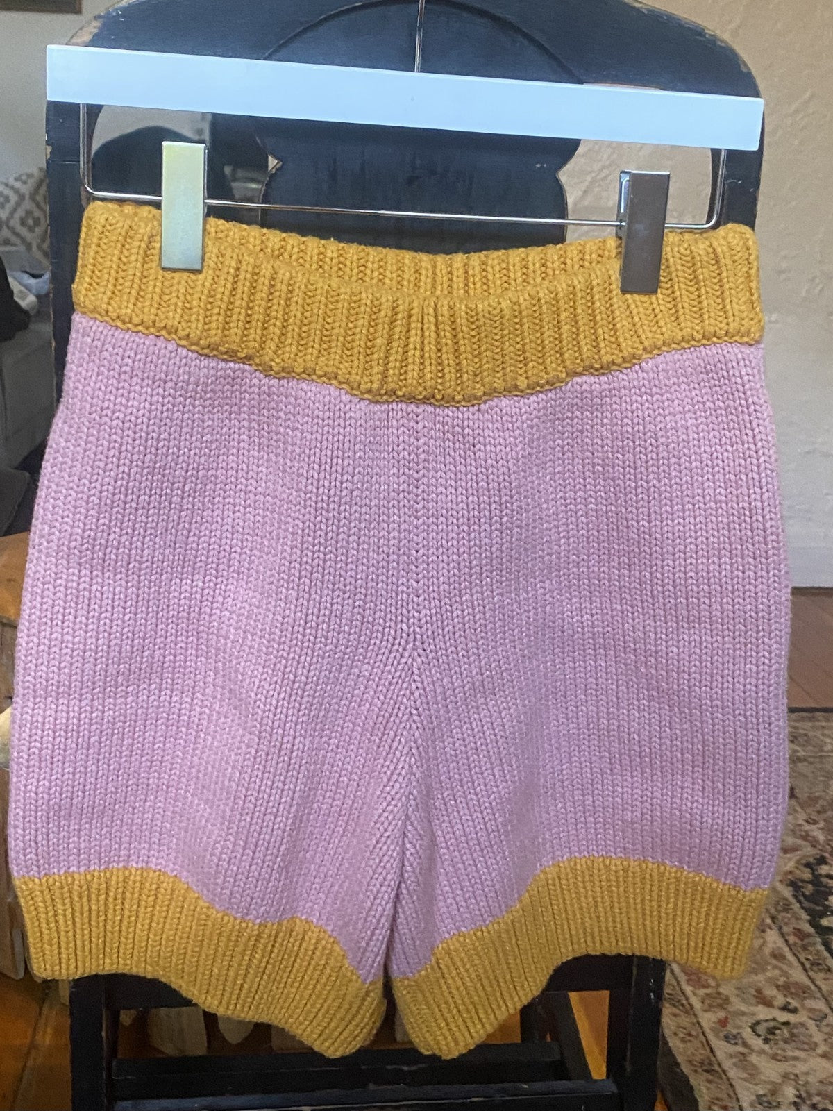 Blanca Chambord Knit Sweater and Shorts Color- Rose Size M/L