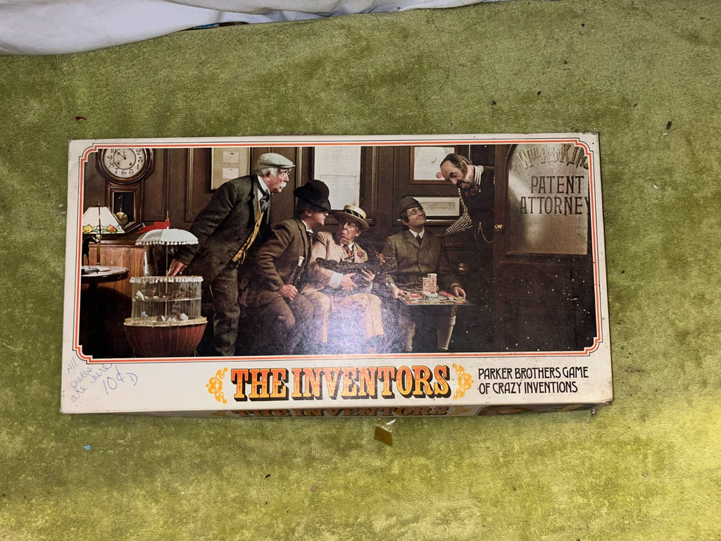 The Inventors Board Game Parker Brothers 1974 Vintage Nostalgia Original Fun