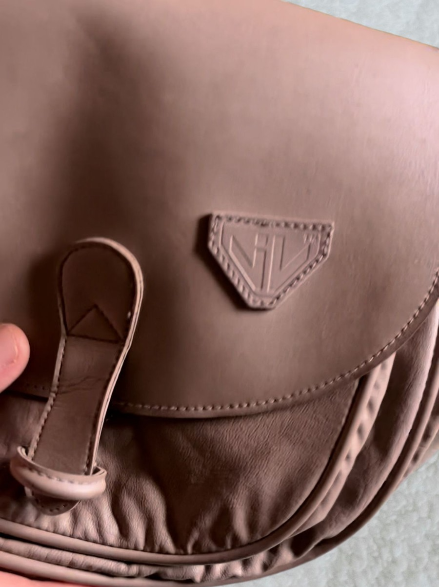 Beautiful Vintage light brown OPTI leather Purse