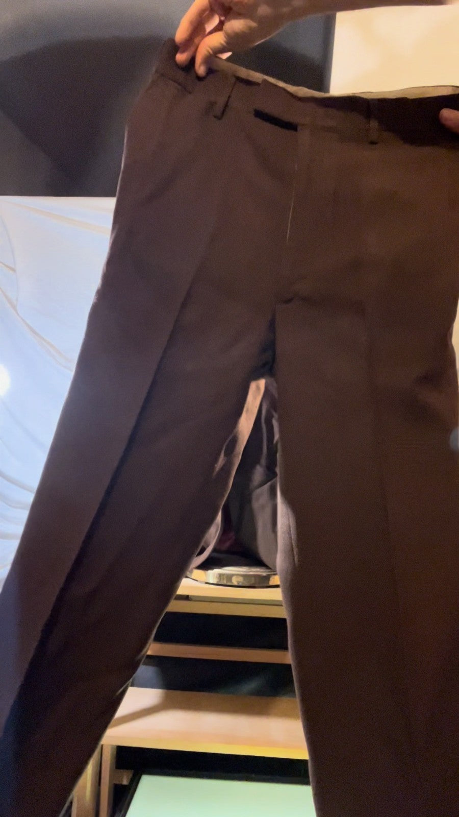 Vintage Pierre Cardin Couture Suit 42R Brown Textured 2‑Piece Suit 80s 90s