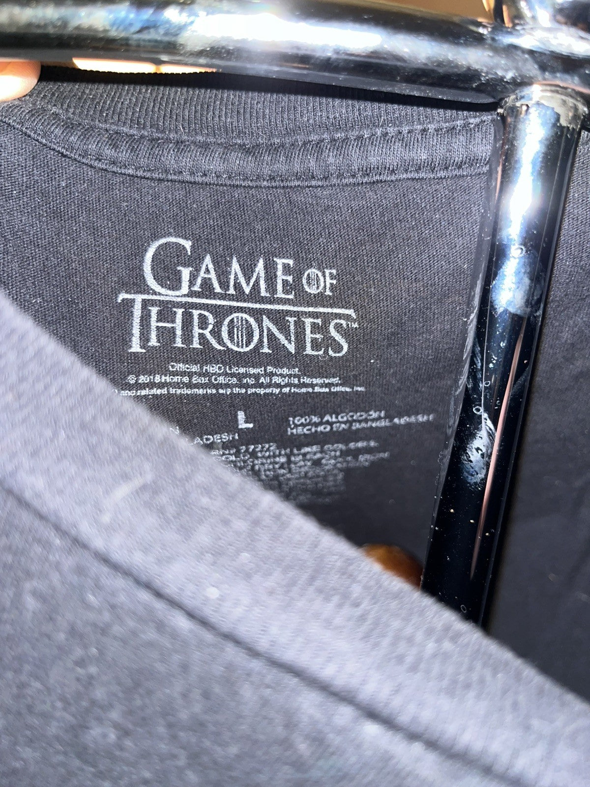 HBO Game Of Thrones T shirt Size Large For The kingdoms And Dragon Training 🐉