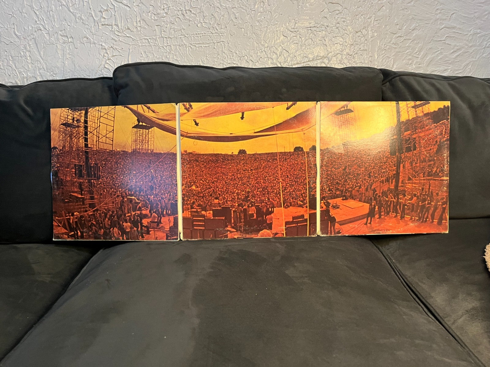 Woodstock Original Soundtrack Album 3 Vinyl Record Set LP Cotillion SD 3-500