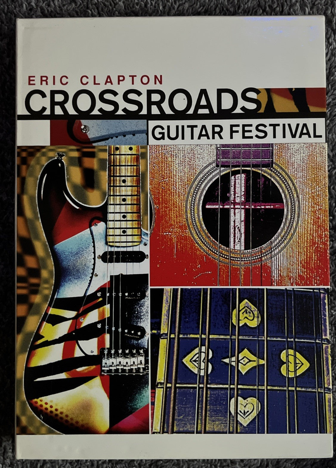 Eric Clapton Crossroads Guitar Festival 2 Disc DVD 2004 Live At The Cotton Bowl