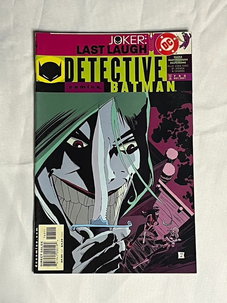 Detective Comics Batman 763 Dec 01 Joker: Last Laugh