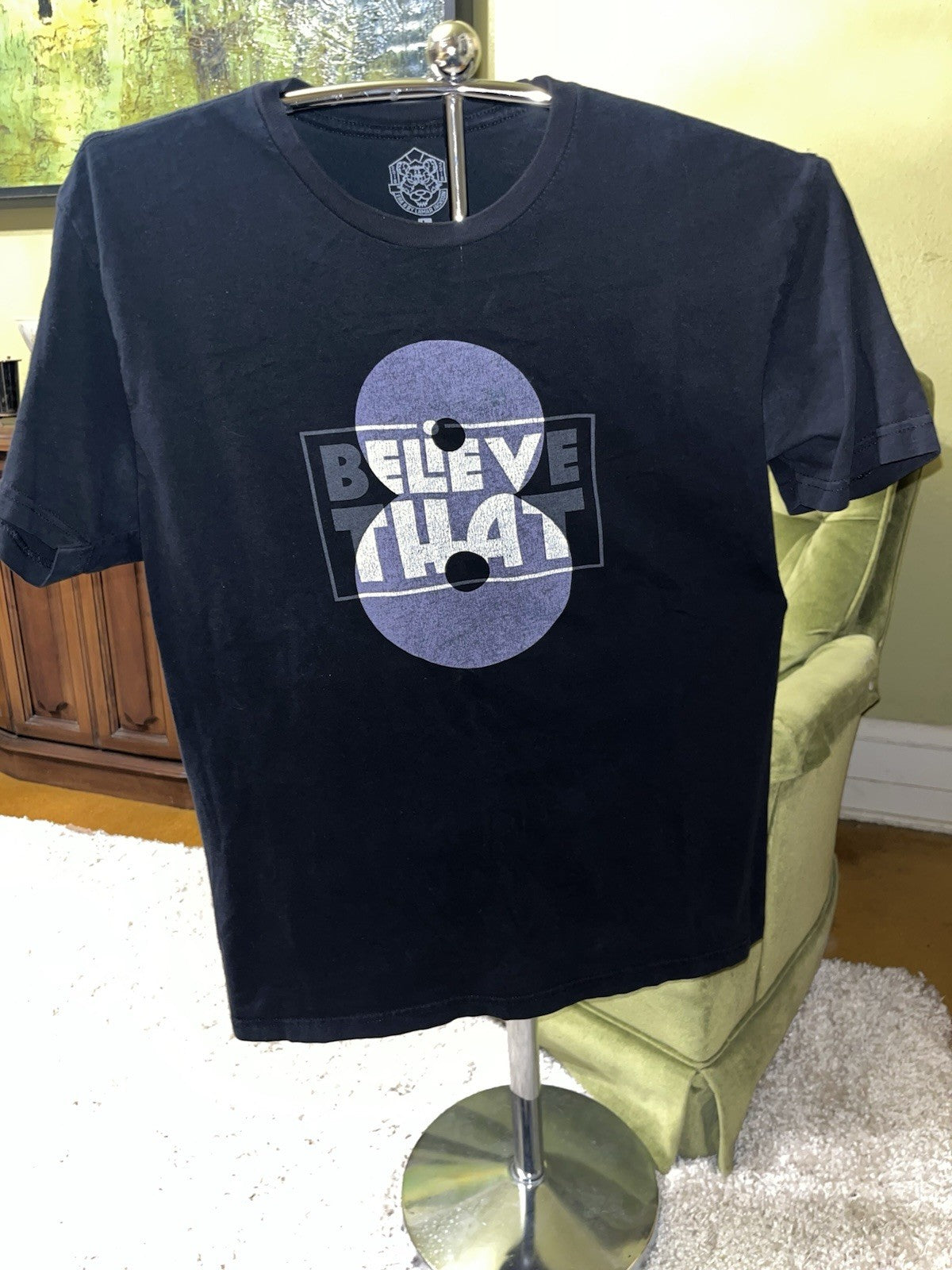 Vintage Lamar Jackson Era 8 Retired Style “Believe That” T - Shirt Large