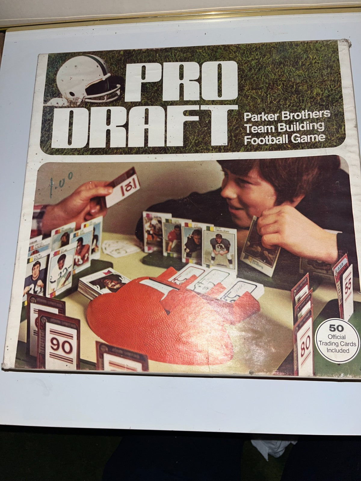 Pro Draft Parker Brothers Team Building Football Game