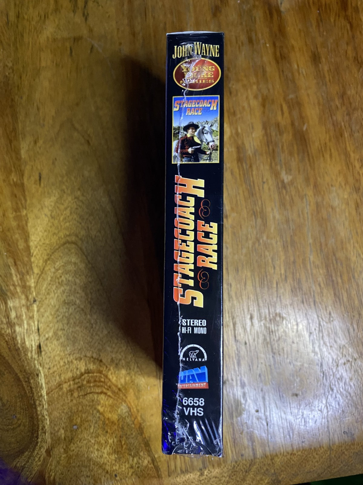 John Wayne's Stagecoach Race- Digitally Remastered In Color VHS  SEALED
