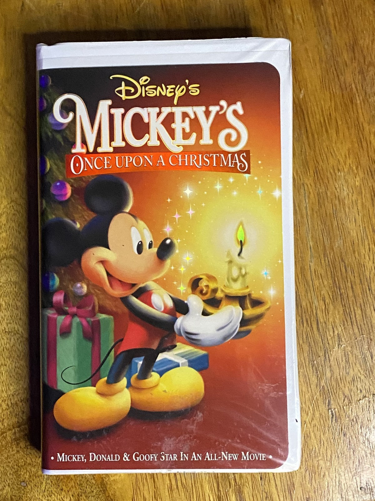 Disney's Mickey's Once Upon a Christmas VHS W/ Original Inserts