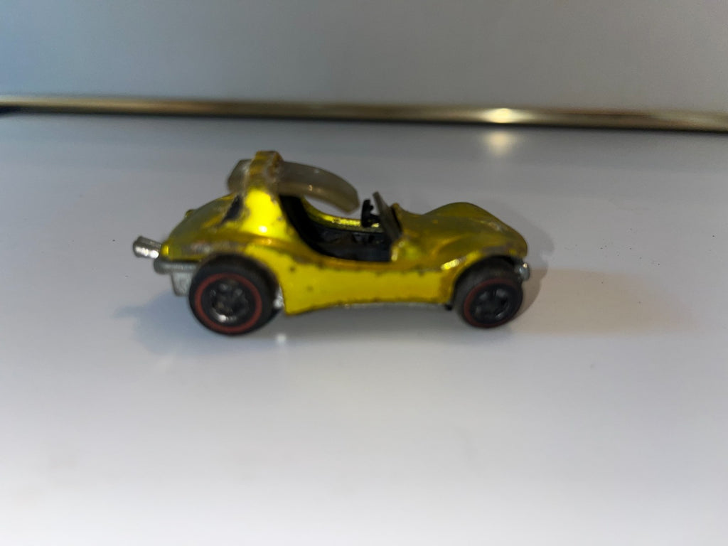 Hot Wheels Redline Sand Crab 1969 Gold Made In United States