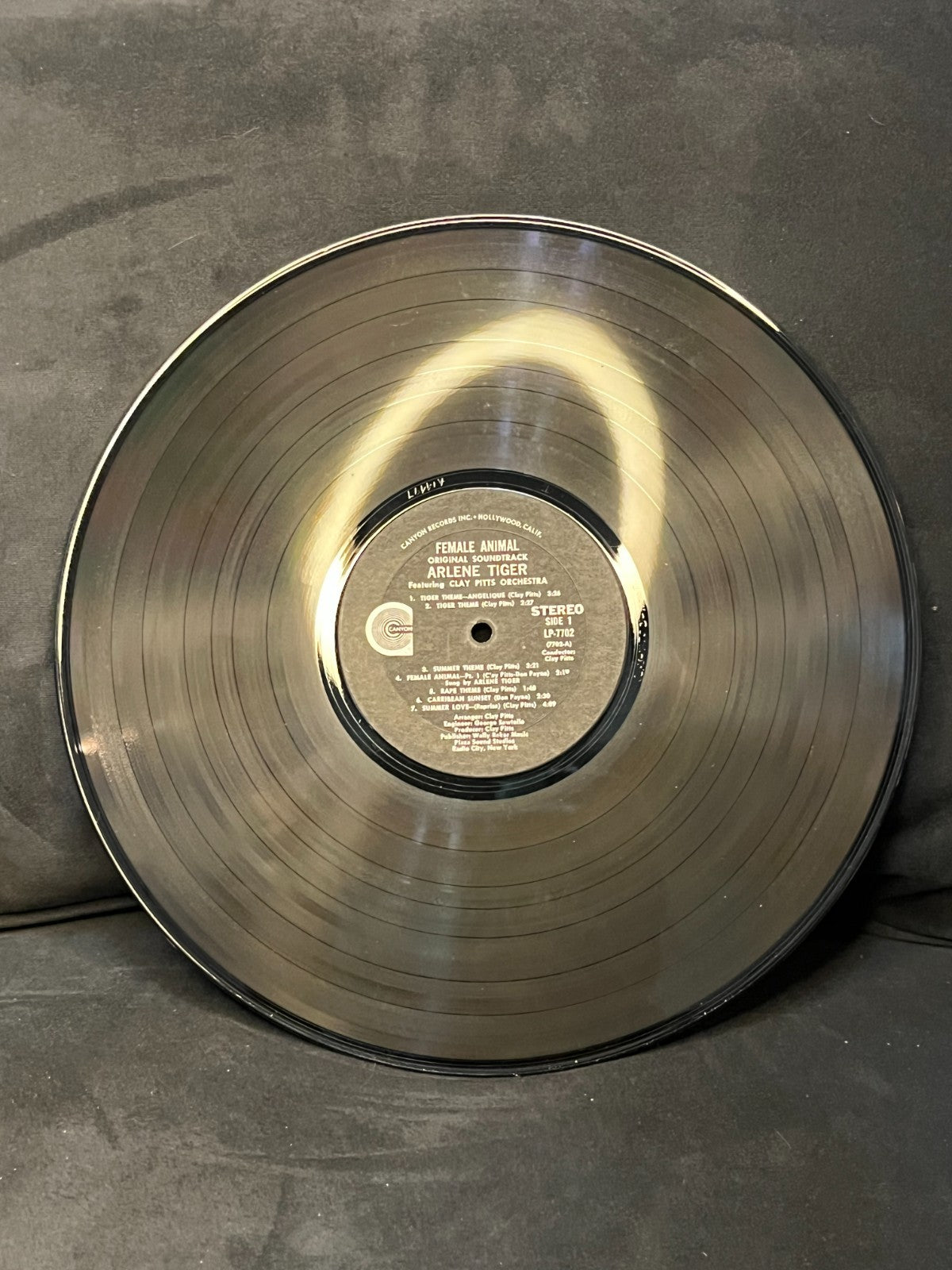 Rare Vinyl, Female Animal (The Original Motion Picture Soundtrack) 1970