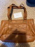 Vintage Eddie Bauer leather bag pfg