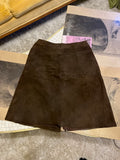 Vintage Horst suade skirt zz