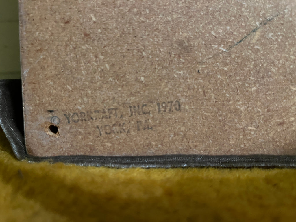 1970s Yorkcraft Life liberty and the pursuit of happiness sign pf
