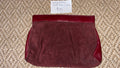 Vintage Latisse suede frame clutch pfg